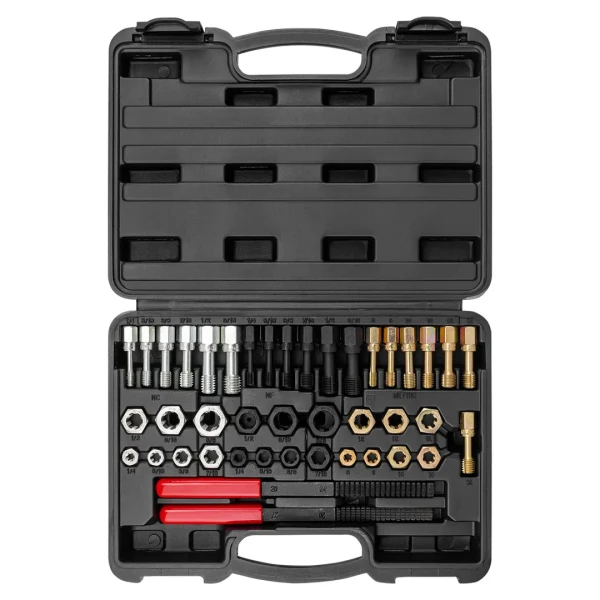 Набор метчиков и плашек для восстановления резьбы, 42пр