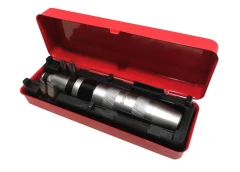 Отвертка ударная с набором бит и адаптером, 6пр (PH2,3х36мм, SL9,11х36мм) в метал. кейсе