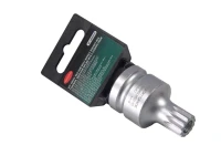 Головка-бита SPLINE с отверстием 3/4''M18, на пластиковом держателе