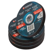 Круг отрезной по металлу и нержавеющей стали 125x1.0x22.2мм (к-т 40 шт)