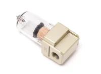 Фильтр для пневмосистем мини 1/4''(10 bar, пропускная способность: 200 л/мин, температура воздуха: 5°-60°С, 5мк)