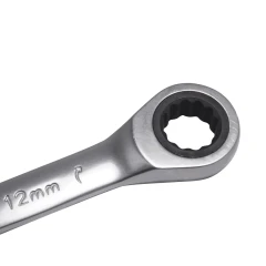 Набор ключей комбинированных трещоточных 7пр. (8,10,12,13,14,17,19мм)в пластиковом держателе