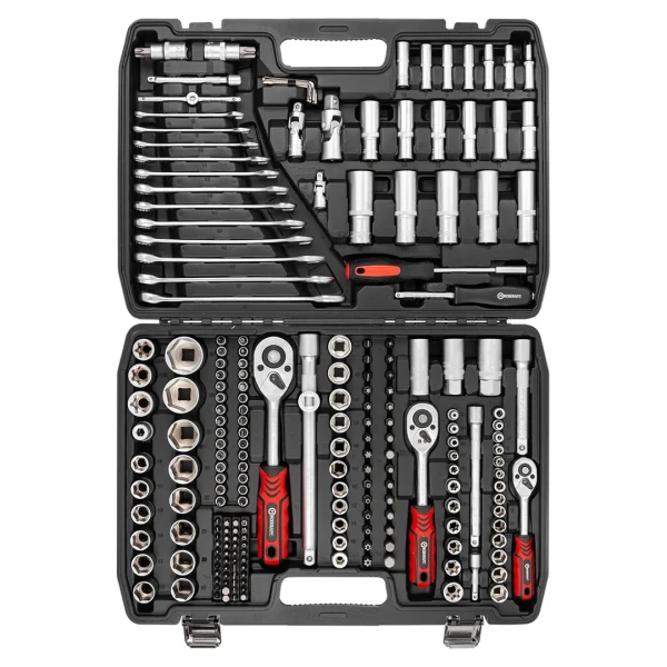 Набор инструментов 216пр. 1/4'', 3/8'', 1/2''(6гр.)
