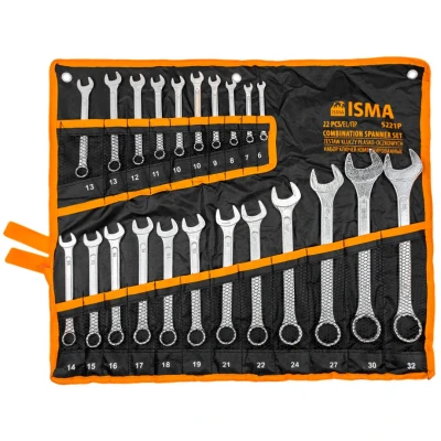 Набор ключей комбинированных 22пр.