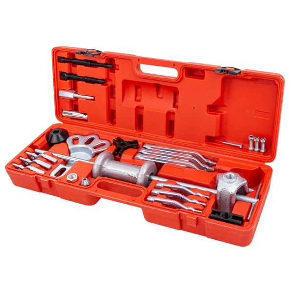 Молоток обратный для снятия подшипников в комплекте со сменными лапами, 26пр.