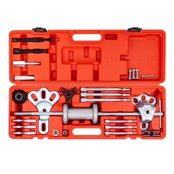 Молоток обратный для снятия подшипников в комплекте со сменными лапами, 26пр.