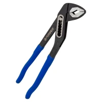 Пассатижи переставные сантехнические Cr-V 12''-300мм, на пластиковом держателе