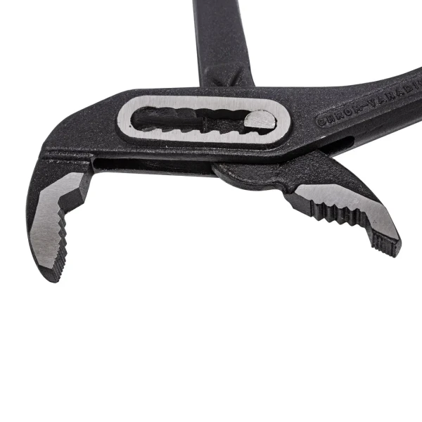 Пассатижи переставные сантехнические Cr-V 12''-300мм, на пластиковом держателе