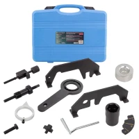 Набор фиксаторов для обслуживания двигателей BMW (3.6, 4.0, 4.4, 4.8 N62/N62TU V8, 6.0 N73 V12), в кейсе