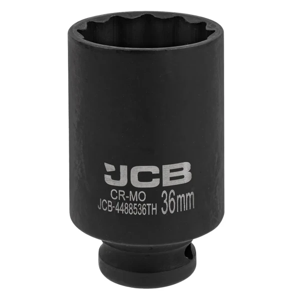 Головка ударная глубокая тонкостенная 36мм (12гр.), 1/2''