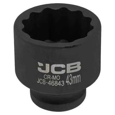 Головка ударная 43мм (12гр.), 3/4''