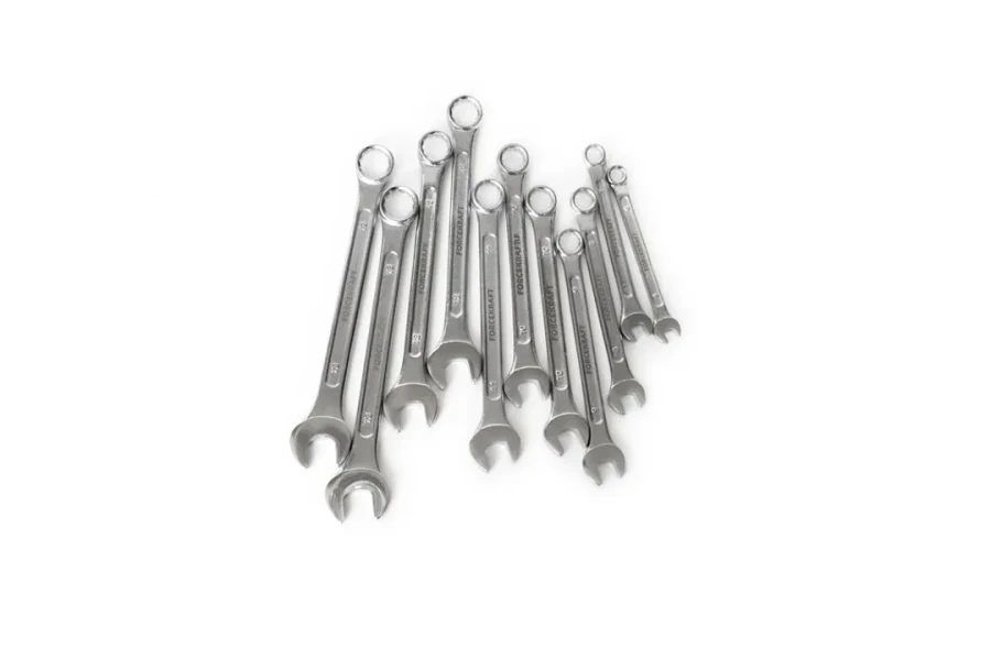 Набор ключей комбинированных 25пр. (6-19, 21, 22, 24, 27, 30, 32мм) в пластиковом держателе