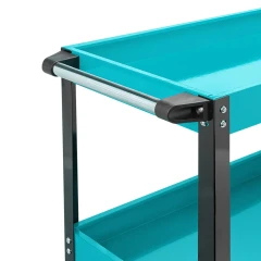 Тележка инструментальная металлическая 3-х полочная