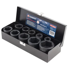 Набор головок ударных 3/4''10пр. (6гр.) (17,19,22,24,27,30,32,36,41,46мм) в кейсе