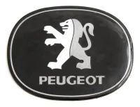 Коврик на панель BIG LOGO PEUGEOT 18*14см