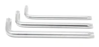 Ключ Г-образный TORX экстра длинный T-60H с отверстием
