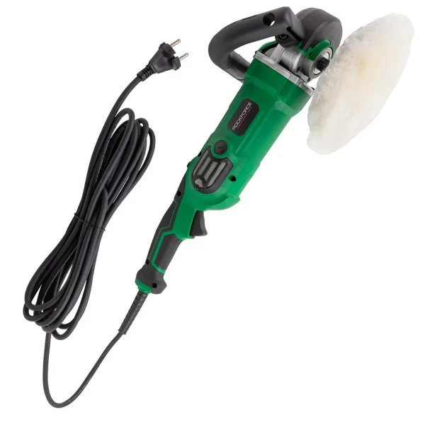 Машина полировальная электрическая (230V, 1400W, 600-3000об/мин, диаметр круга - 180мм)