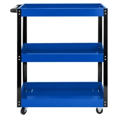 Тележка инструментальная металлическая 3-х полочная