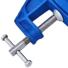 Тиски настольные мини (ширина губ - 70мм, захват-35мм, крепление ''струбцина'')