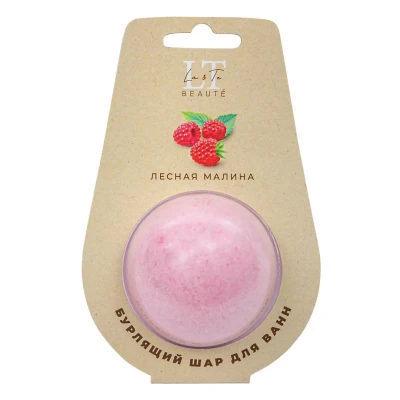 Шар бурлящий для ванн ''Лесная малина'', 80г,