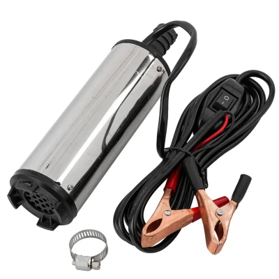 Насос для перекачки топлива (24V, 60W, 30л/мин, Ø51мм,Ø выходного отв. 19мм)