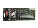 Набор ключей TORX Г-образных экстра длинных 7пр.(Т10,Т15,Т20,Т25,Т27,Т30,Т40) в пластиковом держателе