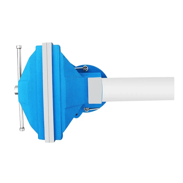 Тиски стальные усиленные поворотные с наковальней 10''-250мм