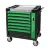 Тележка инструментальная 7-и полочная с доп.-ой боковой секцией и металлической накладкой на стол 900х800х460мм