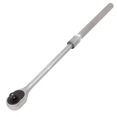 Трещотка реверсивная телескопическая с рукояткой под усилитель 3/4''(24зуб., L 500-750мм)