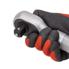 Трещотка реверсивная телескопическая с рукояткой под усилитель 3/4''(24зуб., L 500-750мм)