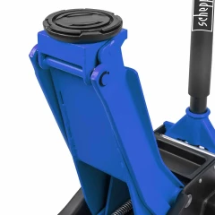 Домкрат подкатной гидравлический низкопрофильный 3т (h min 75мм, h max 505мм)