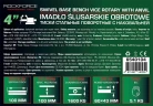 Тиски стальные поворотные с наковальней 4''-100мм