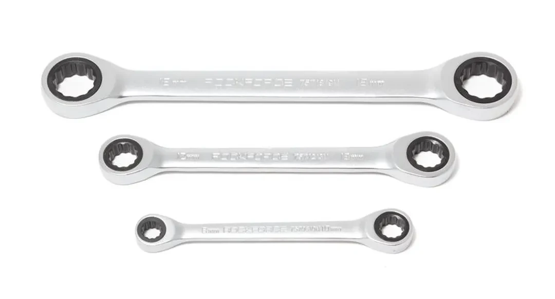 Ключ накидной трещоточный 12х13мм