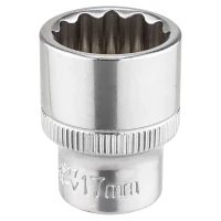 Головка 17мм (12гр.), 3/8''