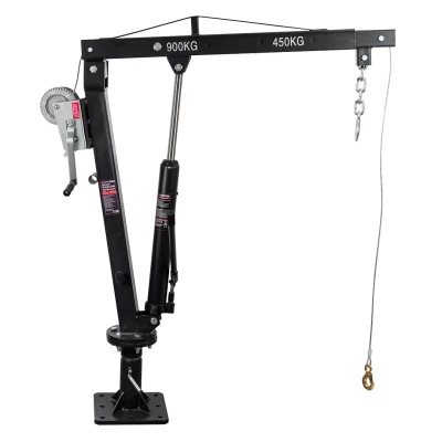 Кран гидравлический для пикапа (max нагрузка 900 кг, высота подъема 1800кг, стрела 930-1300мм)