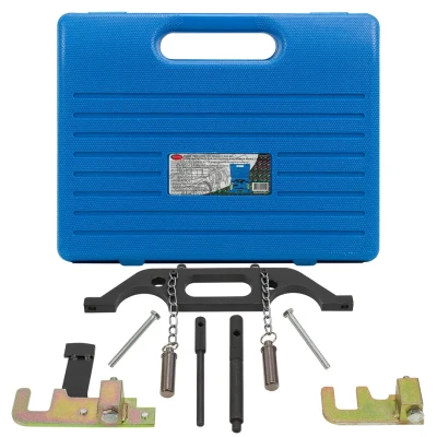 Набор фиксаторов для обслуживания двигателей Renault (2.2, 2.5 DCI)7пр., в кейсе