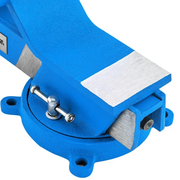 Тиски стальные поворотные с наковальней 4''-100мм