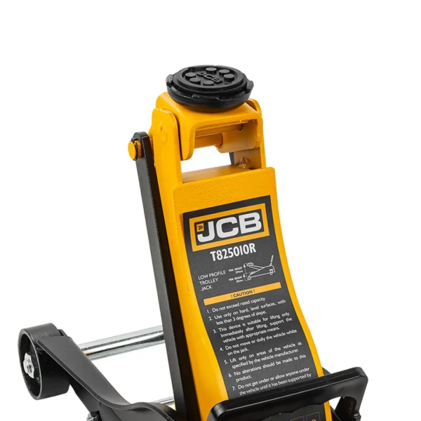 Домкрат подкатной гидравлический 2.5т низкопрофильный с поворотной ручкой 360° (h min 89мм, h max 359мм)