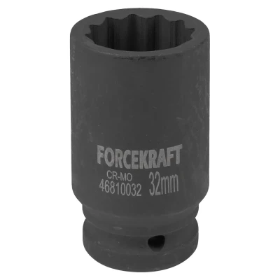 Головка ударная глубокая 32мм (12гр.), 3/4''