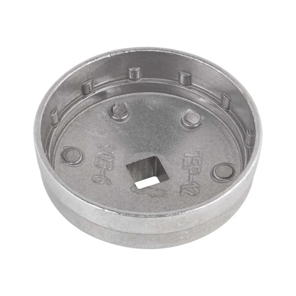 Съемник масляного фильтра ''крышка''75мм х 12гр