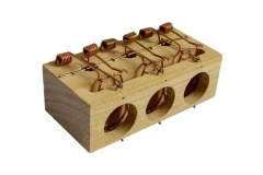 Мышеловка деревянная тройная