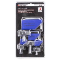 Комплект для пережатия шлангов и патрубков,диаметр: 10, 15, 25, 45мм (4пр.) в блистере.
