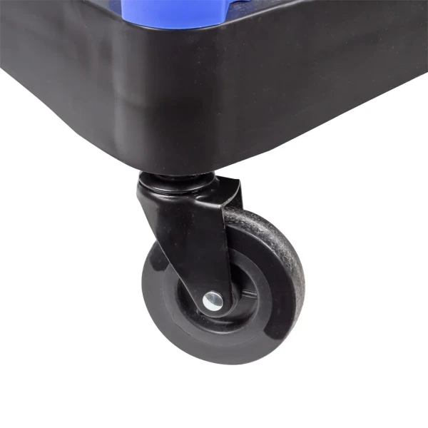 Тележка инструментальная 3-х полочная с двумя навесными лотками (г/п 150кг)