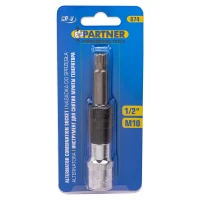 Головки для снятия муфты генератора (головка-бита 1/2''(M10), головка 33зуба)