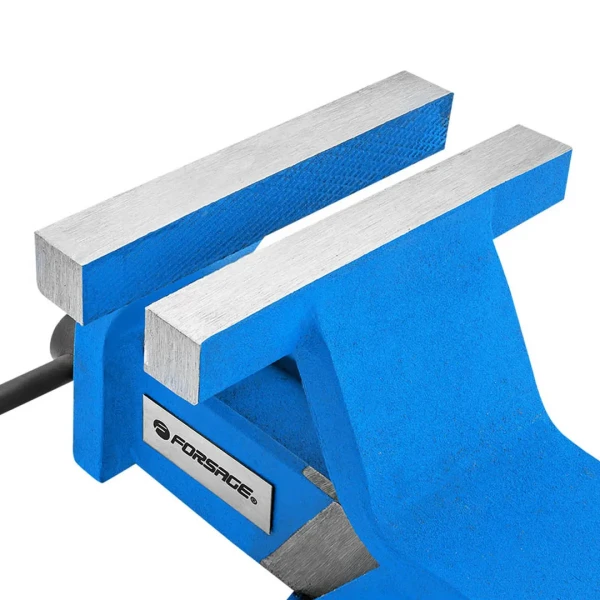 Тиски стальные поворотные с наковальней 5''-125мм