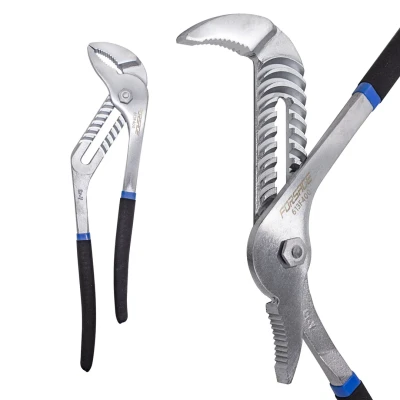 Пассатижи переставные Cr-V 16''-410мм, на блистере