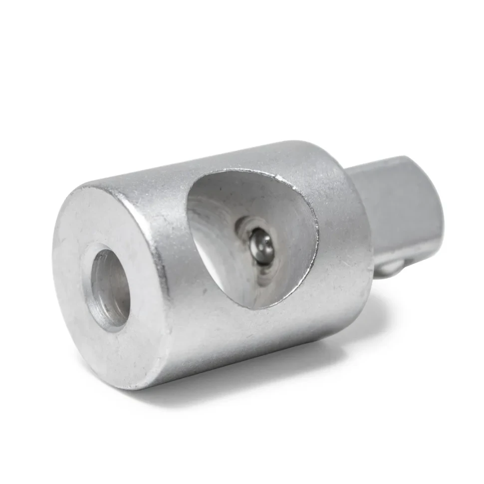 Адаптер-переходник 3/8''(F)x1/2''(M), с отверстием под вороток