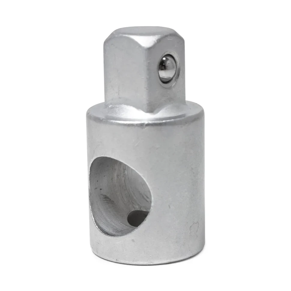 Адаптер-переходник 3/8''(F)x1/2''(M), с отверстием под вороток