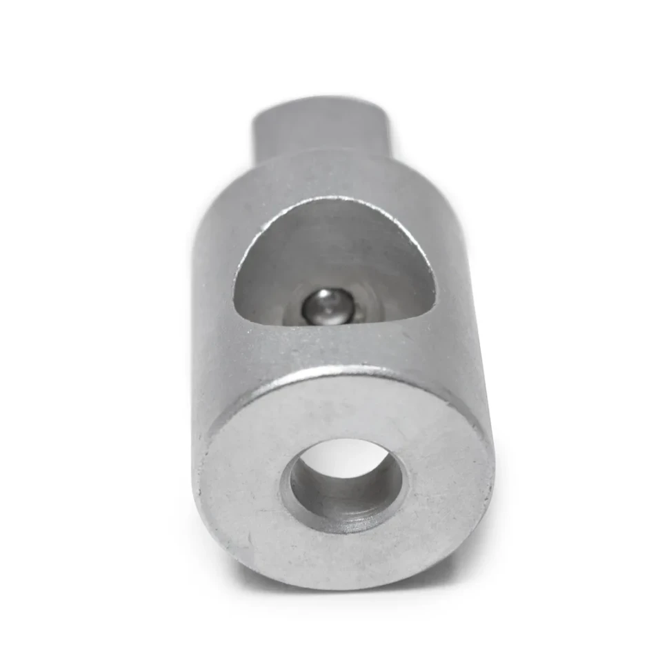 Адаптер-переходник 3/8''(F)x1/2''(M), с отверстием под вороток