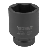 Головка ударная глубокая 53мм (6гр.), 1''